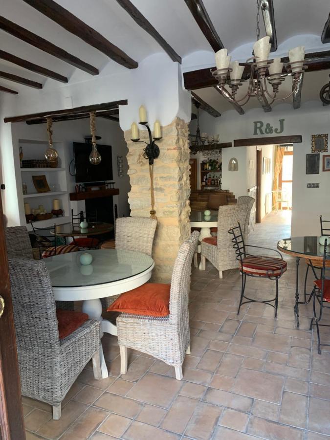 Casa Blanca Bed & Breakfast Castell De Castells Eksteriør bilde